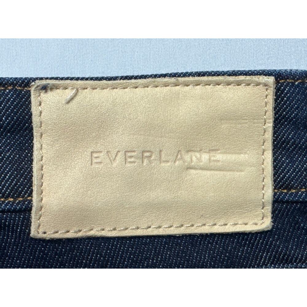 Everlane Women's The Arc Jean Blue Denim Jeans - Size 25 (25x26) - Picture 3 of 6